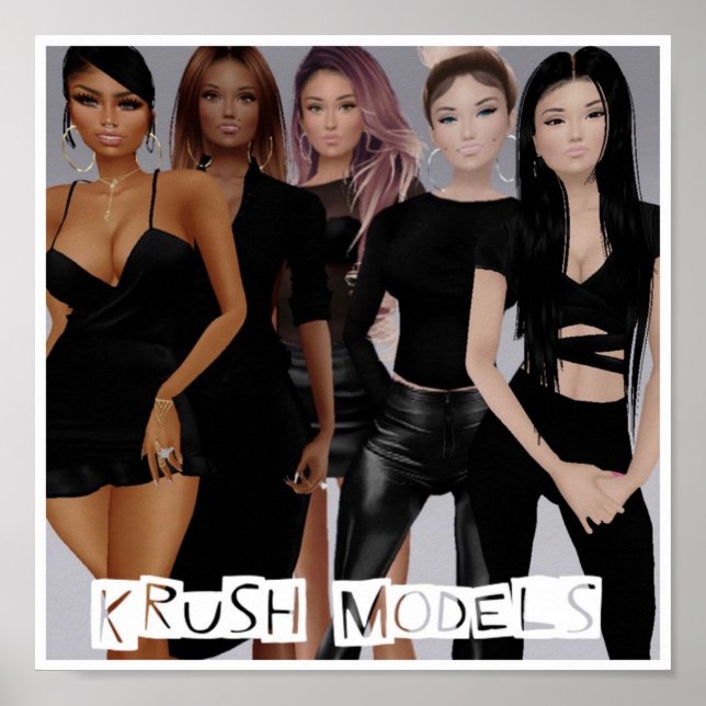 Krush Models Poster 1 (Frente)