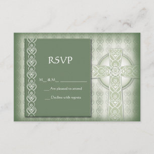 KRW Elegante Celtic Cross Irish RSVP