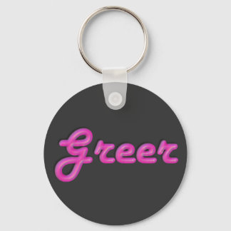 KRW - Neon Name Chaveiro - Greer
