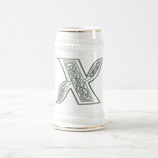 KRW - X - Caneca de cerveja Monogrammed celta (Centro)