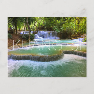 Kuang Si Waterfall, cartão postal Laos