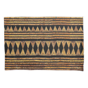Kuba Cloth Motif Impressão Fleece Blanket