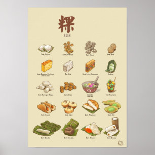Kueh   粿 IV (A3) Poster