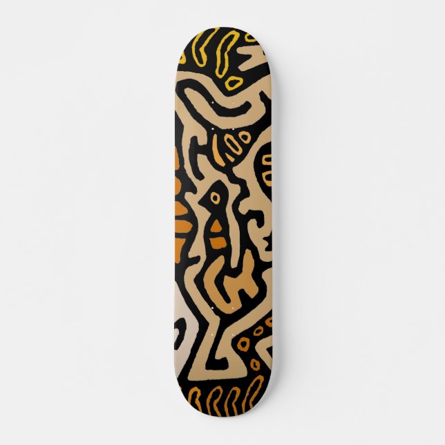 Kuna Indian Skateboard (Frente)