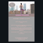 Kundenspezifischer Foto Flyer<br><div class="desc">Kundenspezifischer Foto-Flyer em Grau-Rosa. Gut Geeignet für Yoga,  Malhação und andere Dienstleistungen. Editieren Sie ihr Produkt einfach em dem Sie ihr Foto hochladen und ihren Text eingeben. Sie können die Schriftart,  Farbe und die Position individuell durante o "weitere Personalisierung" auswählen.</div>