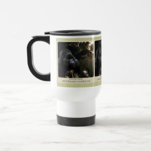 Kunga Mountain Gorilla & Caneca de viagem Sapo