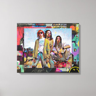 Kurt, Dave &ChrisCanvas Impressão