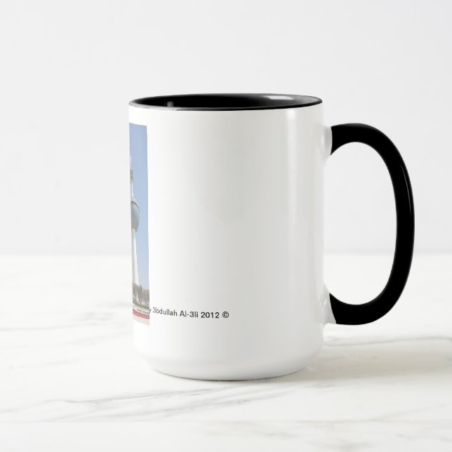 Kuwait eleva-se caneca (Direita)
