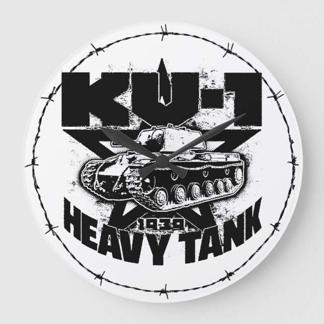 KV-1 Relógio de Parede de Relógio Grande (Frente)
