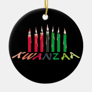 Kwanzaa Candles o ornamento