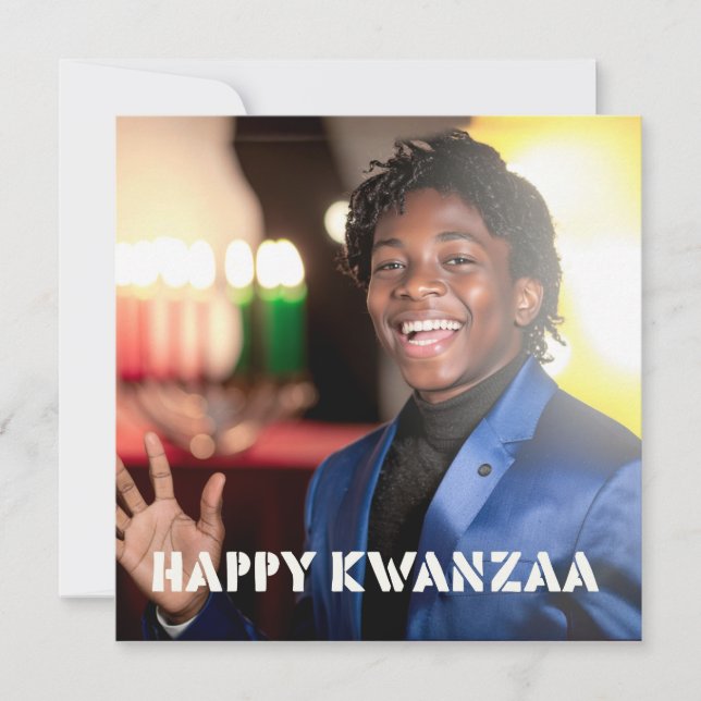KWANZAA - FELIZ KWANZAA - (Frente)