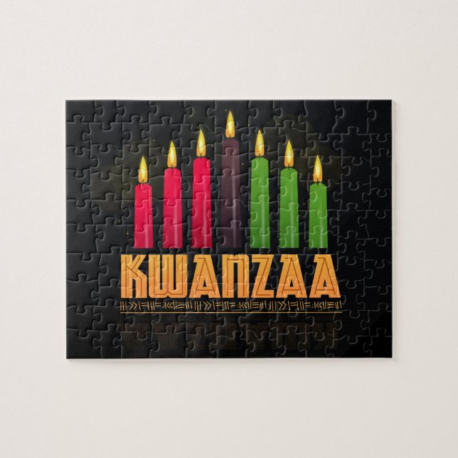 Kwanzaa Quebra-cabeça (Horizontal)