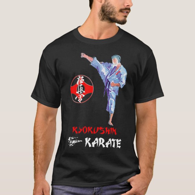 Kyokushin Karate High Keage Kumite T-Shirt (Frente)