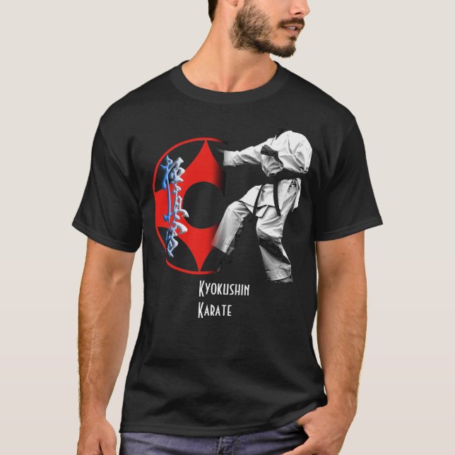 Kyokushin Karate Kumite Hajime - Karate T-Shirt (Frente)