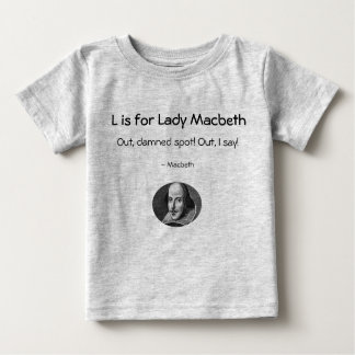 L é para Lady Macbeth ・ Uma Pequena Camisa Shakesp