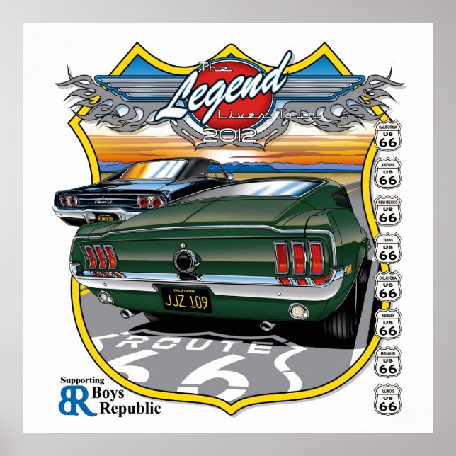 L:egend Lives Poster (Frente)
