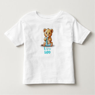 L is for Leo - Custom Toddler T-Shirt