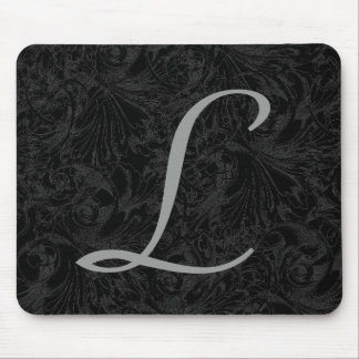 L: Monograma L Elegante Mousepad - Letra inicial