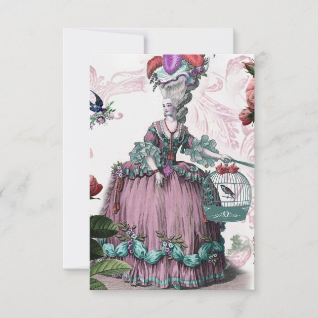 la cage aux oiseaux (gaiola de aves) rsvp (Frente)