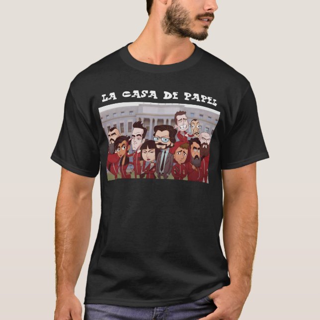 La Casa De Papel T-Shirt (Frente)