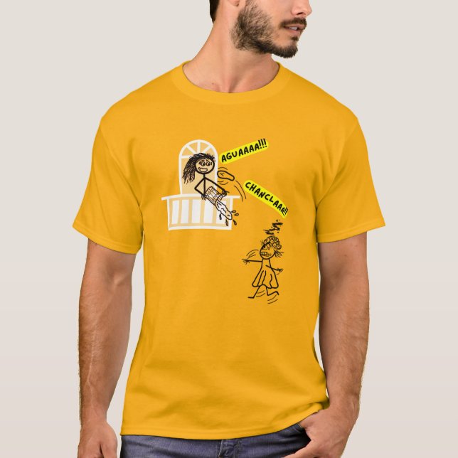 La Chancla, mãe, fica com a figura T-Shirt (Frente)