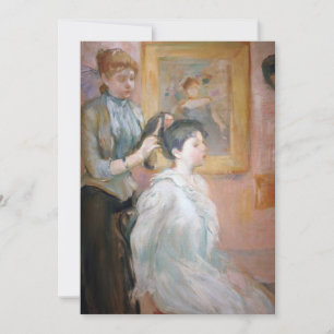 La Coiffure   Berthe Morisot