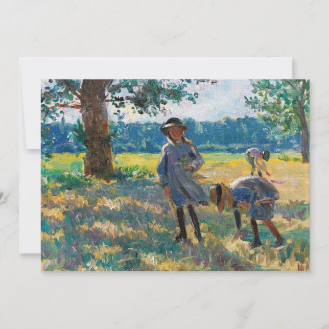 La Cueillette des Fleurs | Henri Lebasque (Frente)