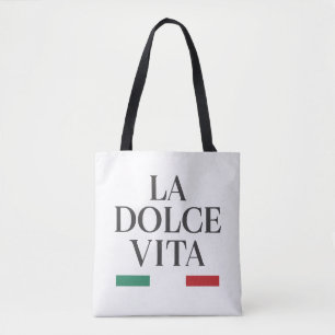 La Dolce Vita Italiana Tote Bag