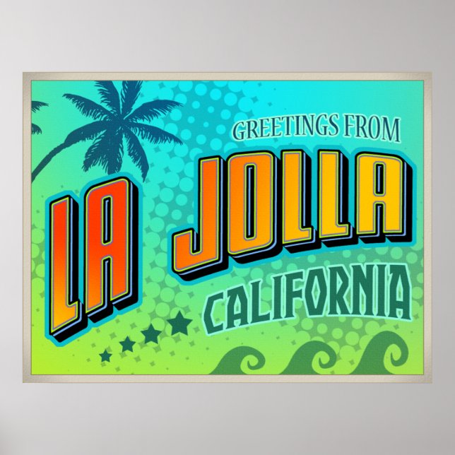 LA JOLLA poster (Frente)