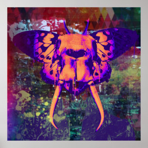 La Mariposa De Matador : Impressão poster