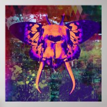 La Mariposa De Matador : Poster Impressão