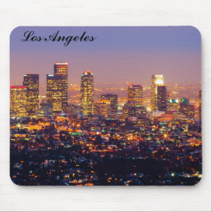 LA na noite Mousepad