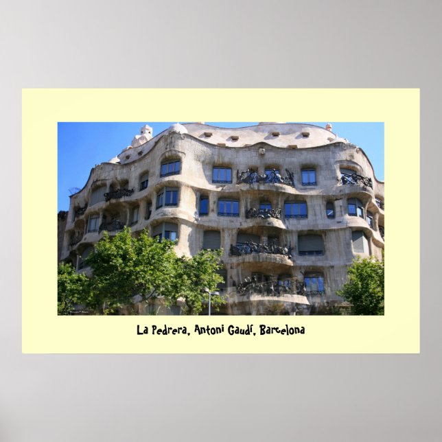 La Pedrera Poster (Frente)
