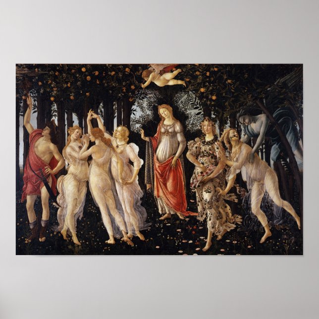 La Primavera de Botticelli - Poster (Frente)