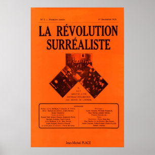 La Révolution Surréaliste 1924 IMPRESSÃO DE CARTAZ