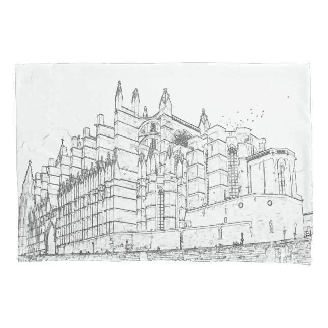 La Seu, Catedral de Palma de Maiorca - Espanha (Frente)