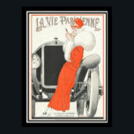 La Vie Parisienne Art Deco Poster 12 x 16<br><div class="desc">Belo Cobrir de Arte Deco de La Vie Parisienne.</div>