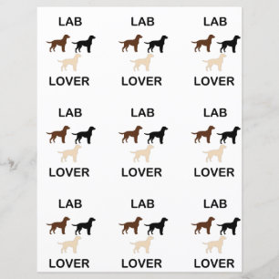 Lab Lover todas as cores silhuetas