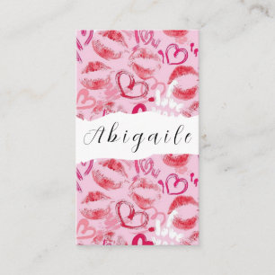 Lábios de Cartão de visita de de de Vintagem sem C