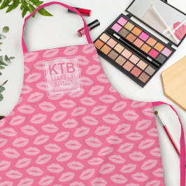 Lábios de Lipstick rosa Maquiagem personalizada Ap