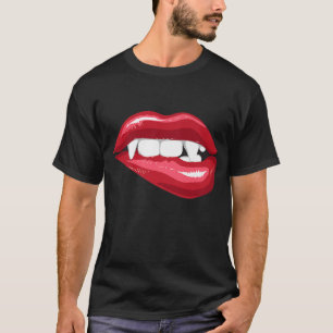 Lábios de mulheres vermelhas camisetas Legal Pres