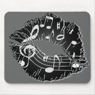 Lábios Mousepad da música