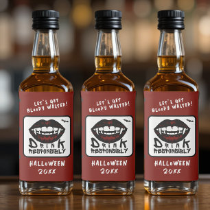 Lábios Vermelhos Halloween Presas Vampiros Bebem R