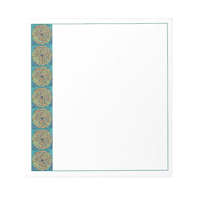LABIRINTO II Bloco de notas 5.5x6 (Frente)