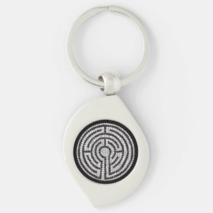 LABIRINTO VII Chaveiro Metal Swirl