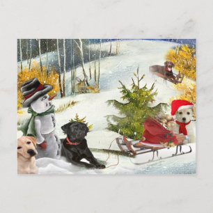 Laboratório de Chocolate Ama Cartões de Natal