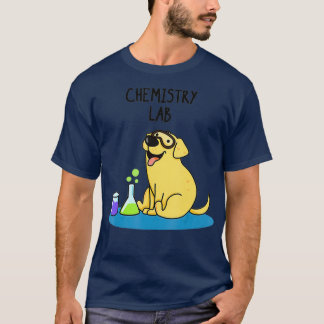 Laboratório de química Camisa de cão Cachorro Cach