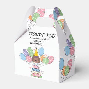 Labradoodle Birthday Obrigado Caixa de Favor