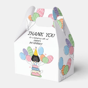 Labradoodle Birthday Obrigado Caixa de Favor