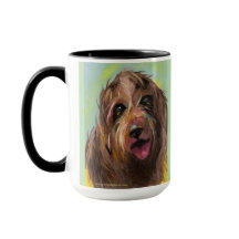 Labradoodle | Caneca de Duas Cores, 450 ml